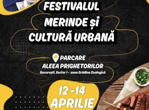 Festivalul de Merinde și Cultură Urbană are loc în perioada 12-14 aprilie