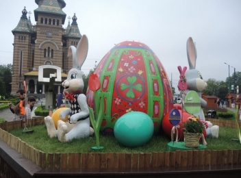 Ce surprize îi așteaptă pe turiști la Târgul de Paște din Timișoara