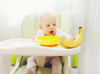 Banana - un fruct minune pentru copii
