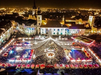 Târgul de Crăciun de la Sibiu începe pe 13 noiembrie