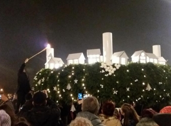 Primăria Sfântu Gheorghe a anunțat că și în acest an va avea loc ceremonia aprinderii primei lumânări de Advent