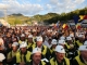 Protest la Roşia Montană: mineri de la RMGC şi localnici cer aprobarea proiectului minier
